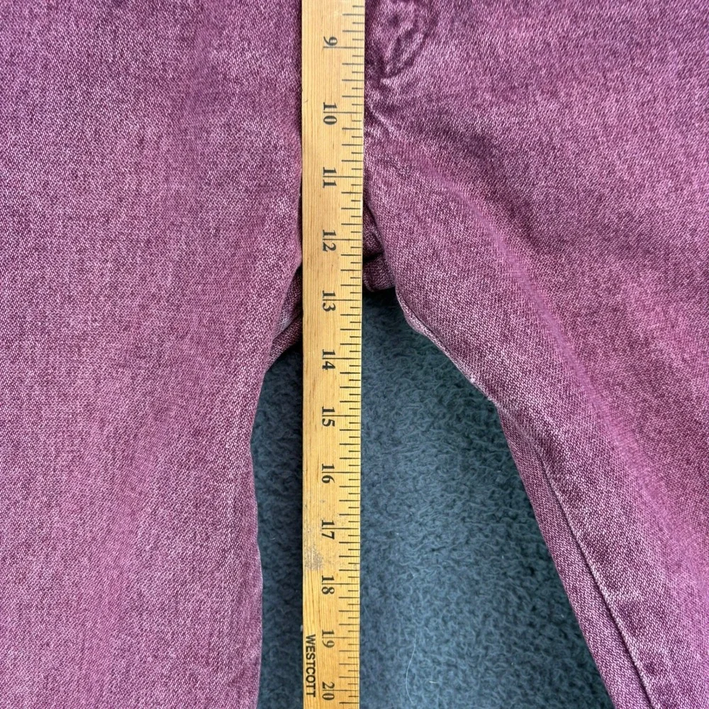 Vintage Wrangler Mens Red Washed Denim Jeans Straight Leg Pants‎ Size 32 USA